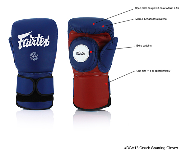 coach spar gloves